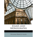 Essays and Monographs