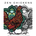 Zen Chickens: Meditative Coloring Book