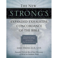 The New Strong's Expanded Exhaustive Concordance of the Bible: Every Word of the Bible Indexed, Red Letter Edition