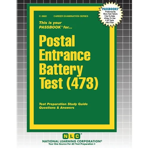 Postal Entrance Battery Test (473)