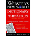 Webster's New World Dictionary and Thesaurus, (Paper Edition)