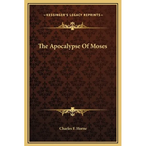 The Apocalypse Of Moses