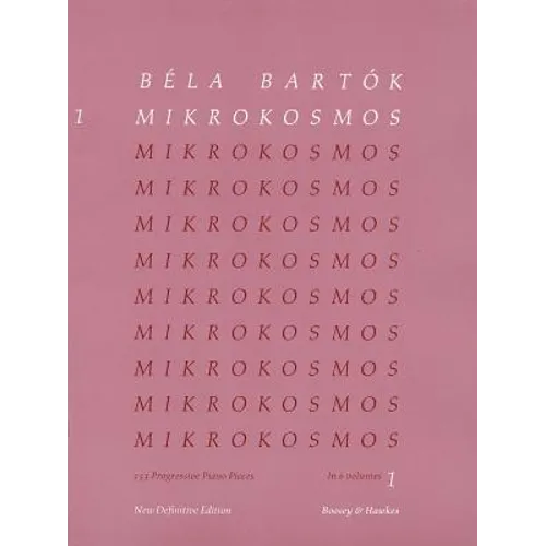 Mikrokosmos Volume 6 (Pink): Piano Solo