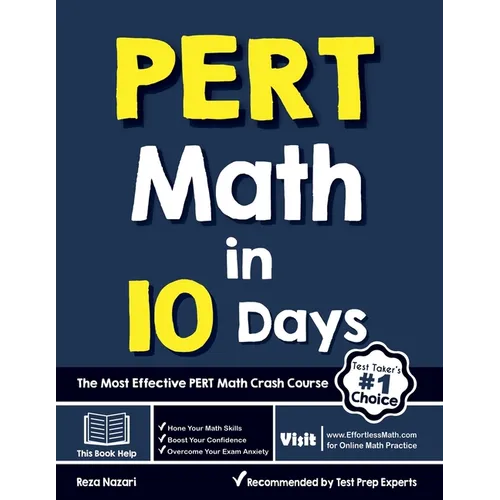 PERT Math in 10 Days: The Most Effective PERT Math Crash Course