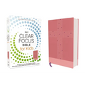 Nirv, Clear Focus Bible for Kids (Help Kids with ADHD or Dyslexia Read with Confidence), Leathersoft, Pink: Read More of the Bible with Better Focus U