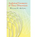 Analytical Geometry of Three Dimensions