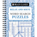 Brain Games - Relax and Solve: Word Search Puzzles (Pattern Cover)