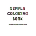 Simple Coloring Book: Dementia & Alzheimers Coloring Book Anti-Stress and memory loss colouring pad for the elderly