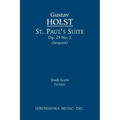 St. Paul's Suite, Op.29 No.2: Study score