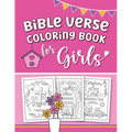 Bible Verse Coloring Book for Girls