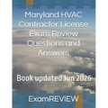 Maryland HVAC Contractor License Exam Review Questions and Answers