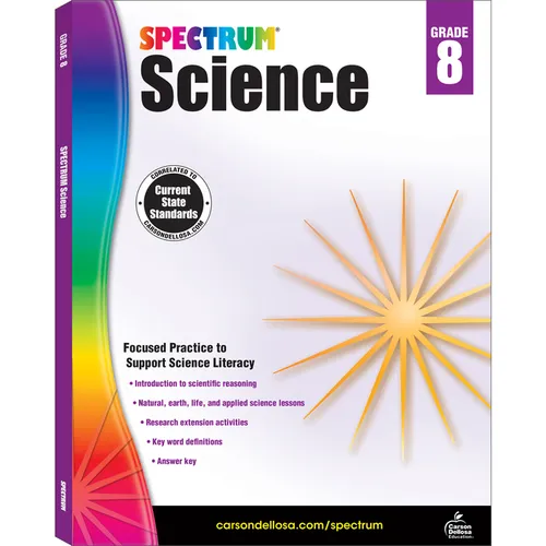 Spectrum Science, Grade 8: Volume 60