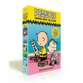 Peanuts Graphic Novel Collection (Boxed Set): Snoopy Soars to Space; Adventures with Linus and Friends!; Batter Up, Charlie Brown!
