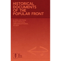 Historical Documents of the Popular Front: A Collection for Critical Organizational Study