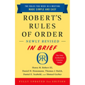 Robert's Rules of Order Newly Revised in Brief, 3rd Edition