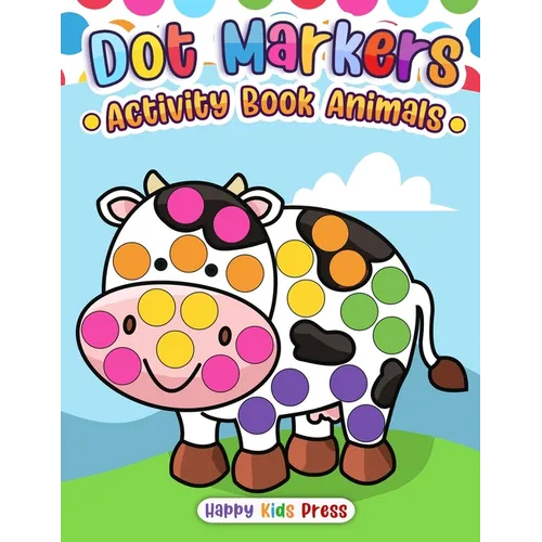 Dot Markers Activity Book Animals