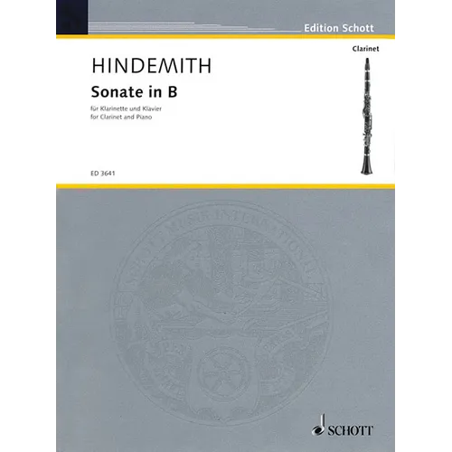 Sonata in B-Flat: Clarinet and Piano