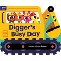 Digger's Busy Day: Shaped Board Book