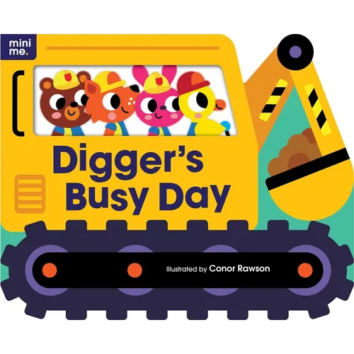Digger's Busy Day: Shaped Board Book
