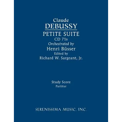 Petite Suite, CD 71b: Study score