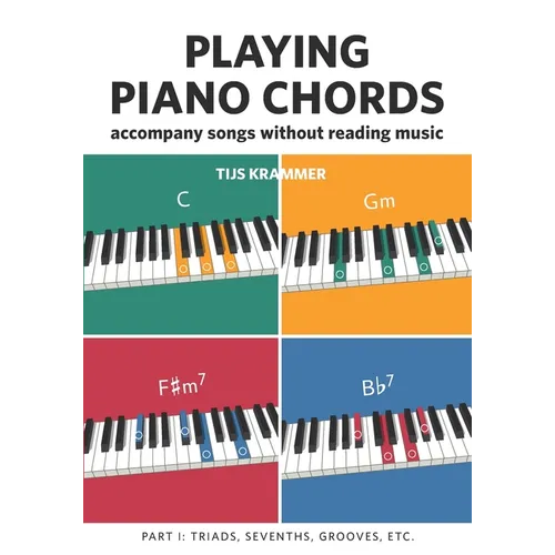 Playing piano chords: Accompanying songs without reading music