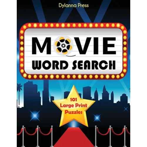 Movie Word Search: 101 Large Print Puzzles