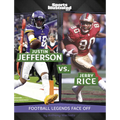 Justin Jefferson vs. Jerry Rice: Football Legends Face Off