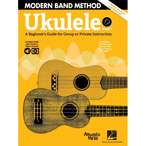 Modern Band Method - Ukulele, Book 1 (Book/Online Media)