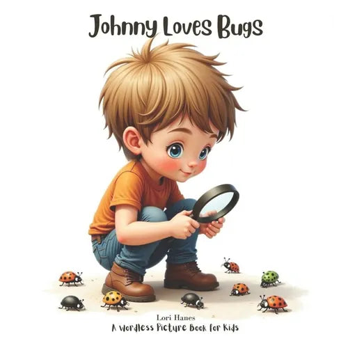 Johnny Loves Bugs: A Wordless Picture Book for Kids