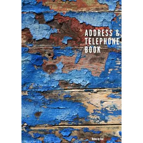 Address and Telephone Book: Address and Telephone Book 7" x 10" 187 pages