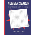 Number Search: Search and Find Number Puzzles for Adults