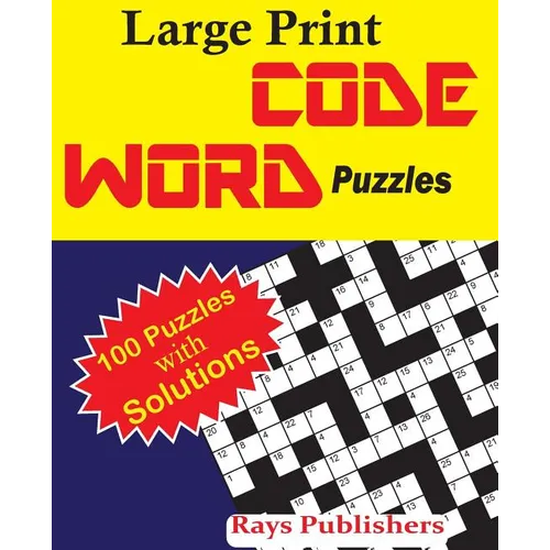 Large Print Codeword Puzzles