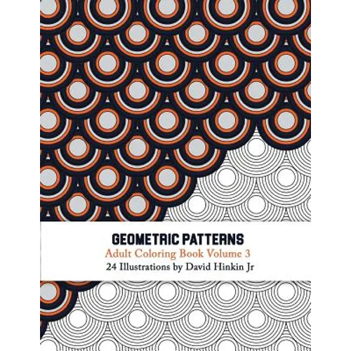 Geometric Patterns - Adult Coloring Book Vol. 3