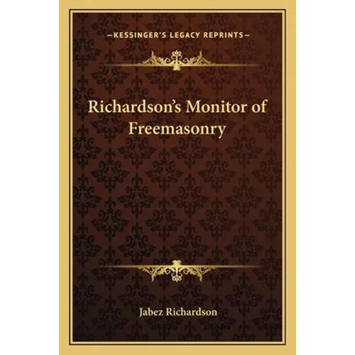 Richardson's Monitor of Freemasonry