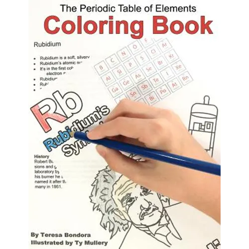 The Periodic Table of Elements Coloring Book