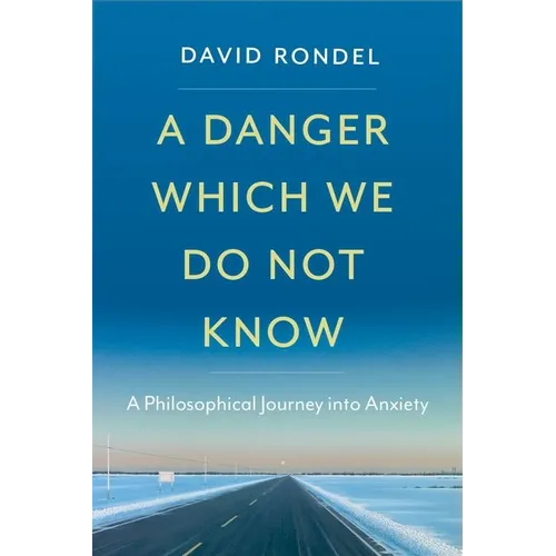A Danger Which We Do Not Know: A Philosophical Journey Into Anxiety