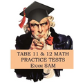 TABE 11 & 12 Math Practice Tests: 250 TABE 11 & 12 Math Questions with Step-by-Step Solutions