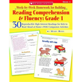 Week-By-Week Homework for Building Reading Comprehension and Fluency: Grade 1