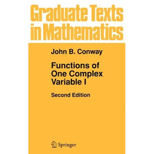 Functions of One Complex Variable I