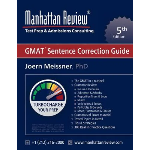 Manhattan Review GMAT Sentence Correction Guide [5th Edition]