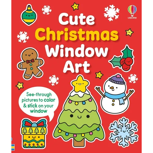 Cute Christmas Window Art
