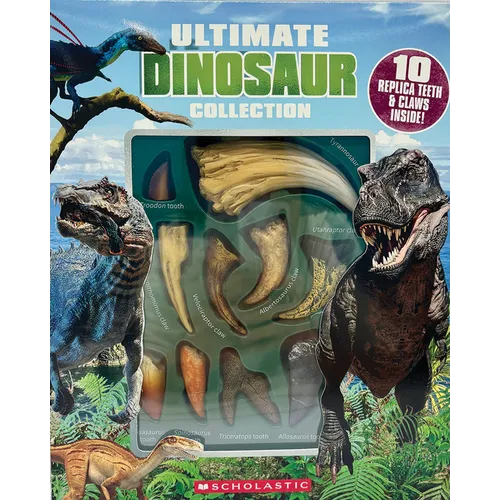 Ultimate Dinosaur Tooth & Claw Collection: With 10 Replica Teeth & Claws! (Scholastic Science Kit)