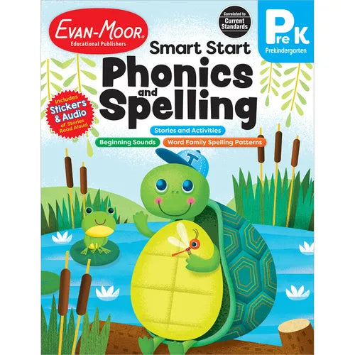 Smart Start: Phonics and Spelling, Grade Prek