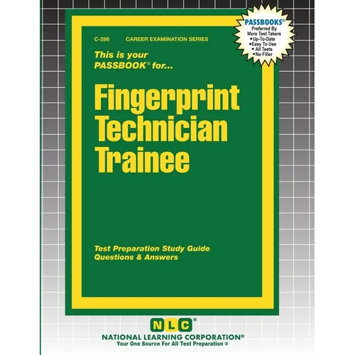 Fingerprint Technician Trainee