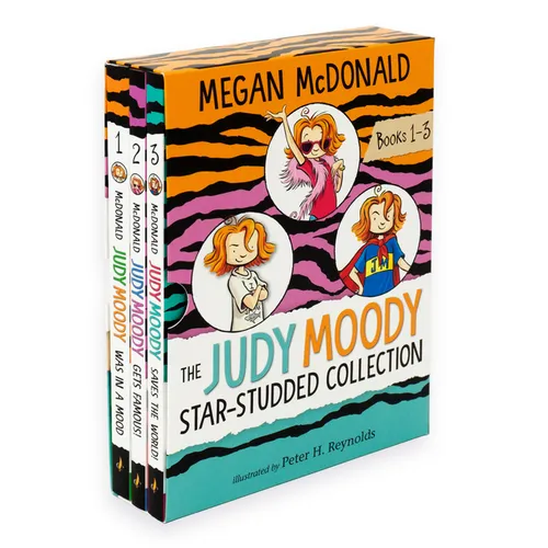 The Judy Moody Star-Studded Collection: Books 1-3 (Box Set of Three Illustrated Chapter Books for Young Readers)
