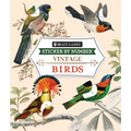 Brain Games - Sticker by Number - Vintage: Birds (28 Images to Sticker)