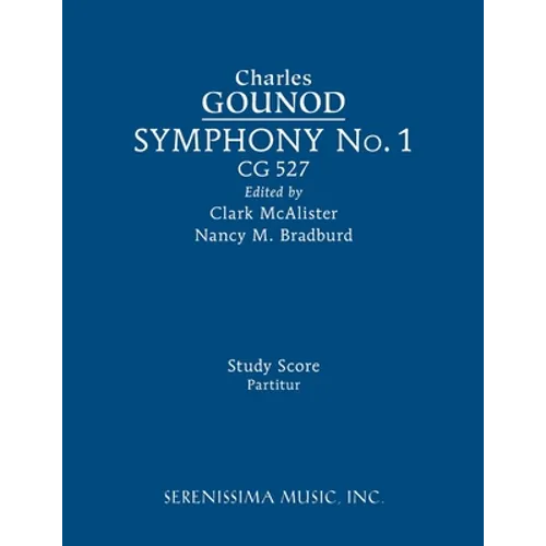 Symphony No.1, CG 527: Study score