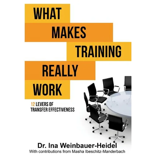 What Makes Training Really Work: 12 Levers Of Transfer Effectiveness