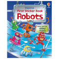 First Sticker Books Robots