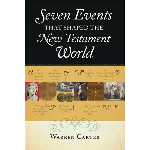 Seven Events That Shaped the New Testament World